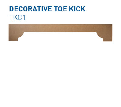 Custom Toe Kick TKC1 Specialty Components BelmontDoors.com