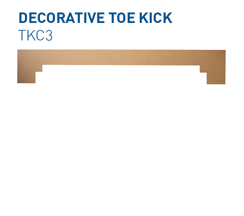 Custom Toe Kick TKC3 Specialty Components BelmontDoors.com