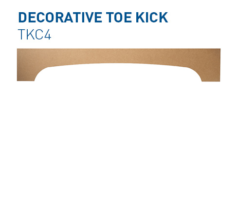 Custom Toe Kick TKC4 Specialty Components BelmontDoors.com